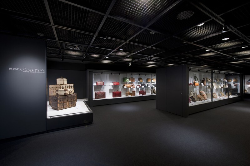 世界のカバン博物館内観